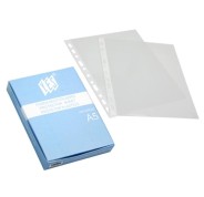 Yes Caja de 100 Fundas Multitaladro 0.07mm - Formato A5 - Acabado Liso