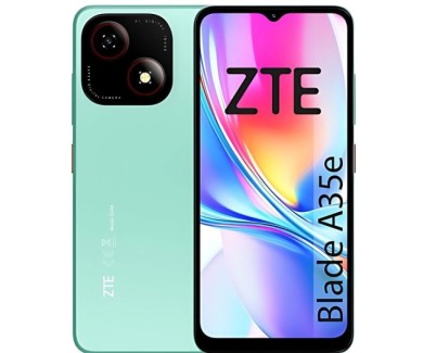 ZTE Blade A35e Smartphone Pantalla 6,52\" - 2+2GB RAM - 32 GB - 90 Hz - Bateria 5000 mAh - Color Verde