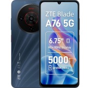 ZTE Blade A76 5G Smartphone Pantalla 6,75\" - 6+6 GB RAM - 128 GB - 90 Hz - Camara 50 MP -  Bateria 5000 mAh - Color Negro