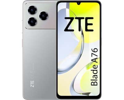 ZTE Blade A76 Smartphone Pantalla 6,75\" - 4+8 GB RAM - 128 GB - 90 Hz - Camara 50 MP -  Bateria 5000 mAh - Color Gris