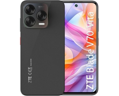 ZTE Blade V70 Vita Smartphone Pantalla 6,7\" - 8+12 GB RAM - 256 GB - 90 Hz - Camara 50 MP -  Bateria 5000 mAh - Color Gris
