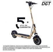 Zwheel ZFox Max Autumn Sunrise Patinete Electrico Motor 400W - Homologado DGT - Velocidad hasta 25Km/h - Autonomia hasta 50km - 3 Modos de Conduccion - Carga Maxima 100kg - Ruedas 10\"