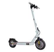 Zwheel ZFox Plus Geysir Patinete Electrico Motor 300W - Homologado DGT - Velocidad hasta 25Km/h - Autonomia hasta 30km - Carga Maxima 100kg - Ruedas 10\" - Color Celeste