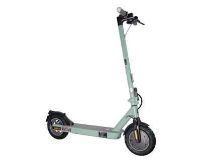 Zwheel ZFox Plus Laki Patinete Electrico Motor 300W - Homologado DGT - Velocidad hasta 25Km/h - Autonomia hasta 30km - Carga Maxima 100kg - Ruedas 10\" - Color Verde