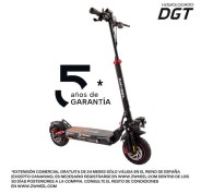 Zwheel ZRino Duo Patinete Electrico Motor 2x 500W - Homologado DGT - Suspension Delantera y Trasera - Ruedas Off-Road 10\" - Velocidad hasta 25Km/h - Autonomia hasta 45km - Carga Maxima 120kg