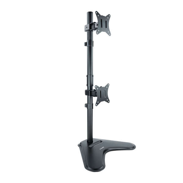 MR01C-109 - Soporte Elevador Cristal para Monitor/Portátil, Negro