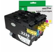 Compatible Pack x 4 BROTHER LC3239XL Cartucho de Tinta Pigmentada LC-3239