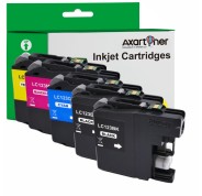 Compatible Pack x 5 Brother LC123XL / LC121XL Cartuchos de Tinta LC-123 / LC-121