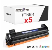 Compatible Pack x5 Brother TN1050 Negro Cartuchos de Toner para Brother HL-1110 HL-1112 HL-1212 HL-1210 DCP-1510 DCP-1610 DCP-1612 DCP-1512 MFC-1810 MFC-1910