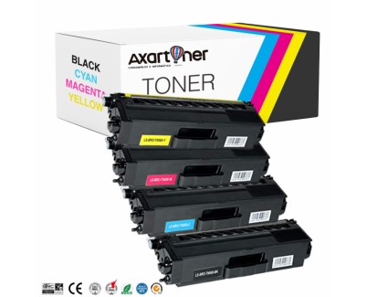 Compatible Pack x4 Brother TN900 Cartuchos de Toner TN-900 para HL-L9200, HL-L9300, MFC-L9550